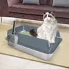 Katzenklo Edelstahl XL,Halbgeschlossen Katzenklo Edelstahl, Produktbild-Vorschau 1