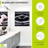 ARTland Glasbild Verlorener Tropfen Größe: 20x20 cm Produktbild-Vorschau 2