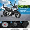 Moto della polizia COSTWAY per bambini, moto a batteria con Anteprima dell’immagine prodotto 6