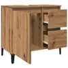 Waschbeckenunterschrank Artisan-Eiche 65x33x60 cm Produktbild-Vorschau 5