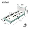 Letto per bambini imbottito 90x200cm, struttura letto Anteprima dell’immagine prodotto 4