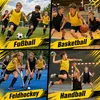 Kyto Fußball Leibchen 6er Set gelb/schwarz Größe S (48x35 Produktbild-Vorschau 6