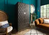 MASSIVMOEBEL24 | Armoire 99x55 Manguier huilé Gris taupe Voir les images du produit 2