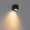 Zestaw 2 nowoczesnych lamp ściennych czarnych IP44 - Baleno Podgląd zdjęcia produktu 8