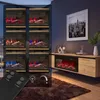 Openhaardomlijsting Vicco Evina Eiken/Zwart 160 x 39 cm, Productafbeelding-voorbeeld 4