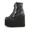 SWING-103 Damen Booties von DemoniaCult, Schwarz EU 38, US Produktbild-Vorschau 3