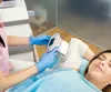 ISO Jednorazové nitrilové rukavice 100 ks veľ. M modré Náhľad obrázku produktu 9
