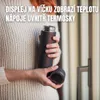 Termoska BOT s teplomerom a vymeniteľnou batériou červená Náhľad obrázku produktu 3