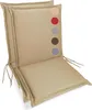 sunnypillow 2er Set Gartenstuhlauflagen  100 x 50  extra Produktbild-Vorschau 1