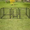 Aga Welpenauslauf aus Metall 80x80 cm, Freigehege mit Tür, Produktbild-Vorschau 4