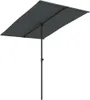 A rectangular umbrella with a black pole against a white background. Náhľad obrázku produktu