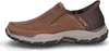 Pánské nazouvací boty Skechers Respected Elgin brown Náhled obrázku produktu 30