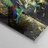 Bilder auf glas - Papagei Vogel Feder - 60x60cm - Produktbild-Vorschau 5