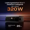 EF EcoFlow RAPID Pro Ladegerät 320W Max., 5 Anschüusse, GaN Produktbild-Vorschau 3