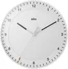 Braun Klassische Quarz-Wanduhr in Weiß / präzises Produktbild-Vorschau 1