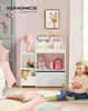 SONGMICS Bücherregal Kinder, Kinderregal, Spielzeugregal Produktbild-Vorschau 2