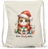 Warm Chonky Wishes Lustiges Katzenmotiv Turnbeutel Produktbild-Vorschau 3