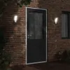 vidaXL Zewnętrzne kinkiety LED z czujnikiem 2 szt. Biały Podgląd zdjęcia produktu 3