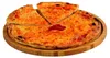 Planche à découper pour pizza en bambou - Beige - D 32 cm Voir les images du produit 6
