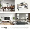 A collage of four different room settings showcasing furniture, including a dining room, a home office setup, a living room, and a bedroom. Náhled obrázku produktu