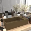 vidaXL Lavabo de salle de bains avec trop-plein Céramique Voir les images du produit 2