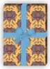 Tolles Geschenkpapier Set, Dekorpapier mit indischem Blumen Produktbild-Vorschau 1