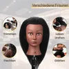 Desire of Goods Afro Übungskopf Friseurkopf – Echthaar – Produktbild-Vorschau 4