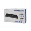 LogiLink USB 2.0 Hub für Wandmontage 7 Port Metallgehäuse Produktbild-Vorschau 6