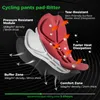 ROCKBROS kurz Fahrradhose Herren Gepolstert Radlerhose Kurz Produktbild-Vorschau 3