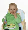 Playshoes Ärmel-Lätzchen - Frosch Grün Produktbild-Vorschau 3