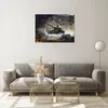 Bilder auf glas - Krieg Panzer Airplain Schlacht - 70x50cm Produktbild-Vorschau 7