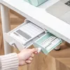INF Verborgen zelfklevende opbergdoos voor bureau Wit S Productafbeelding-voorbeeld 1