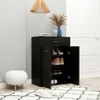 vidaXL Szafka na buty czarna 60x35x84 cm materiał Podgląd zdjęcia produktu 4