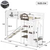 Flieks Etagenbett 90x200cm mit Stauraumtreppe, Kinderbett Produktbild-Vorschau 7