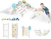 Ensemble d'escalade Montessori 9 en 1 avec toboggan et Voir les images du produit 1
