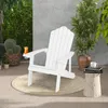Krzesło COSTWAY Adirondack z uchwytem na kubek, odporne na Podgląd zdjęcia produktu 6