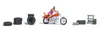 Busch A-Set:Biker Model H0 79811 Produktbild-Vorschau 2