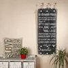 Mucola Wandgarderobe 100cm Garderobe mit 6 Kleiderhaken Produktbild-Vorschau 5