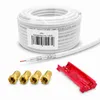 10m ARLI Koaxialkabel – max. 135 dB 5-fach geschirmt + 4x Produktbild-Vorschau 1