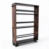 Regał wnękowy Relaxdays, wymiary: 80 x 13 x 50 cm, wąski Podgląd zdjęcia produktu 8