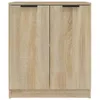 vidaXL Příborník Sonoma Dub 60x30x70 cm výrobek ze dřeva Náhled obrázku produktu 3