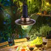 2er Set LED Solar Hängeleuchten, Metall dunkel, Glas klar Produktbild-Vorschau 3