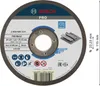 Disque à tronçonner PRO Metal, 115 x 1.6 x 22.23 mm, droit, Voir les images du produit 3