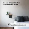 Nachttafel Set van 2 - Zwart - 40 x 20 cm - Metaal - 2 Productafbeelding-voorbeeld 3