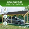 Dachschindeln Biberschwanz 2 m² schwarz Bitumen Schindeln Produktbild-Vorschau 2
