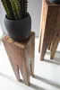 WOHNLING Sheesham Massivholz Blumentisch 3er Set Satztisch Produktbild-Vorschau 11