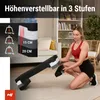 Hop-Sport Steppbrett Step HS-PP033AS Schwarz/Weiß für Produktbild-Vorschau 3