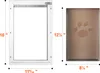 VEVOR Porte pour animaux de compagnie Porte pour chiens en Voir les images du produit 8