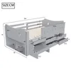 Flieks kinderbed 90x200 cm met USB en Type-C, hoogslaper Productafbeelding-voorbeeld 5