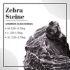 AquaOne Aquarium Naturstein Zebrasteine 10 kg Mix Größe Produktbild-Vorschau 2